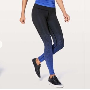 Lululemon Wunder Under Hi-Rise Tight (Ombre Speckle) 28"